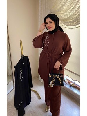 Taş Detaylı Tunik Takım