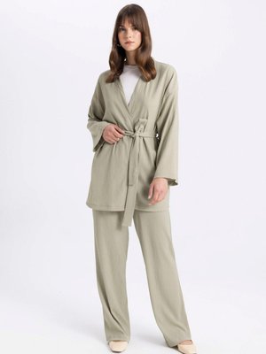 Relax Fit Bürümcük Geniş Paça Pantolon Z8788az24sm