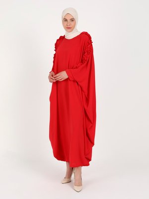 Kırmızı Ferace Kırmızı Ferace