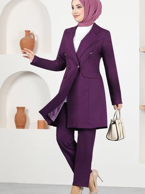 Blazer Ceketli Takım