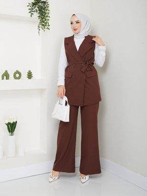 Yelekli Takım Acı Kahve