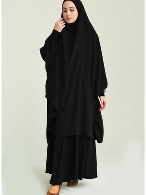Parçalı Yazlık Çarşaf Hijab Üst Parça Uzunluğu
