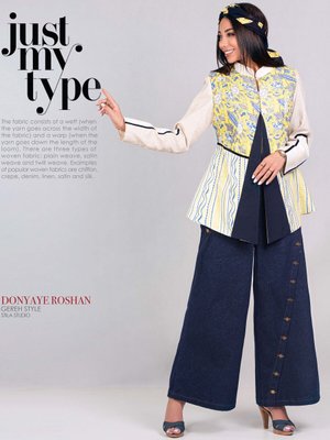 Kadın Özel Tasarım Ceket . Sarı Ve Morun Harmanı: Çiçekli Batik Desenli Keten Ceket