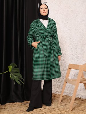 Yeşil Kol Apoletli Kaban Yeşil Kol Apoletli Kaban