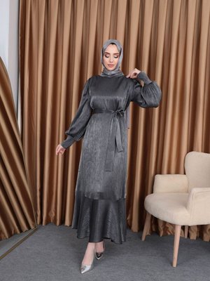 Kırınkıl Tesettür Abiye Elbise Kırınkıl Tesettür Abiye Elbise