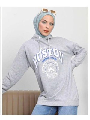 Boston Kapüşonlu Sweatshirt Boston Kapüşonlu Sweatshirt