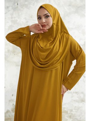 Gold Tek Parça Namaz Elbisesi Gold Tek Parça Namaz Elbisesi