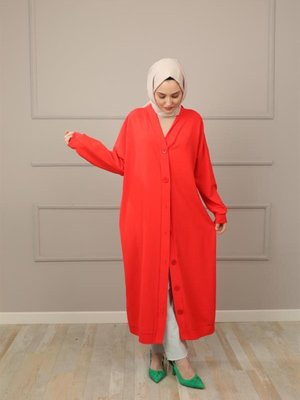 Boydan Düğmeli Ayrobin Hırka Boydan Düğmeli Ayrobin Hırka