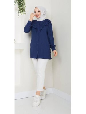 Önu V Fırfırlı Tunik