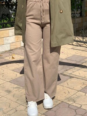 Toprak Bol Paça Gabardin Pantolon