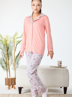 Pudra Pijama Takımı