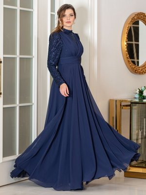 Lacivert Arya Abiye Lacivert Arya Abiye