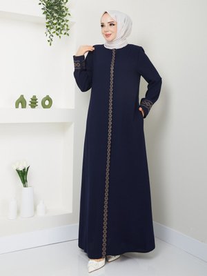 Yeni Sezon Kol Ve Boydan İşlemeli Şık Kaliteli Yazlık Anne Ferace Yeni Sezon Kol Ve Boydan İşlemeli Şık Kaliteli Yazlık Anne Ferace