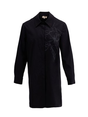 Çiçek Baskı Detaylı Tunik