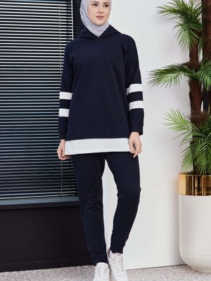 Tunik + Pantolon Lacivert