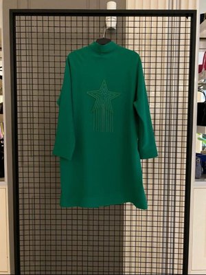 Trend İpek Krep Sırtı Yıldızlı Fermuarlı Ceket Trend İpek Krep Sırtı Yıldızlı Fermuarlı Ceket