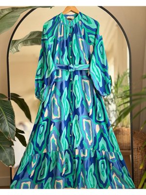 Tesettür Viskon Elbise Tesettür Viskon Elbise