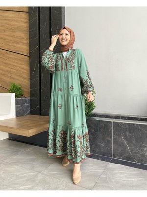 Viskon Elbise Viskon Elbise