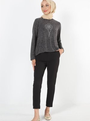 Paça Beli Lastikli Pantolon Paça Beli Lastikli Pantolon