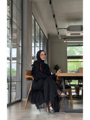 Semra İlhan Kabarık Tül Etek Siyah Semra İlhan Kabarık Tül Etek Siyah