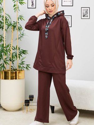 Kahve Tunik Pantolon