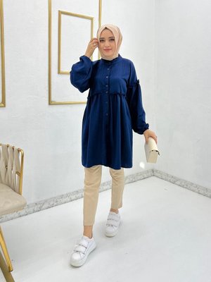 Oversize Muslin Gömlek Oversize Muslin Gömlek