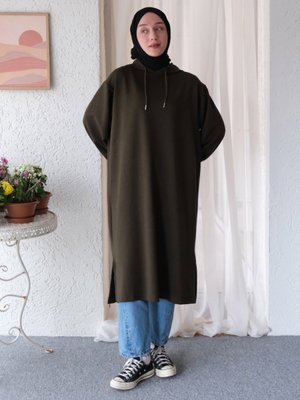 Haki İplik Tunik Haki İplik Tunik