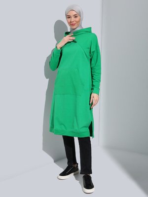 Sweatshirt Zümrüt Yeşili Sweatshirt Zümrüt Yeşili