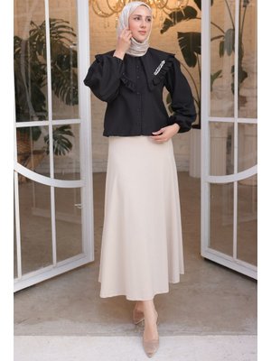 Taş Rengi Mevlana Etek