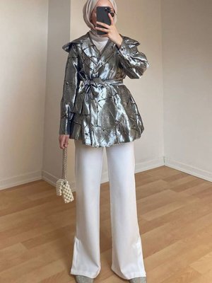 Antrasit Abiye Ceketli İkili Takım Antrasit Abiye Ceketli İkili Takım