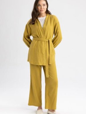 Wide Leg Müslin Pantolon Z3340az23sp