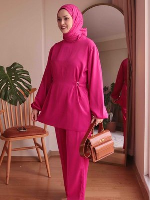 Kraliçe Takım Fuşya