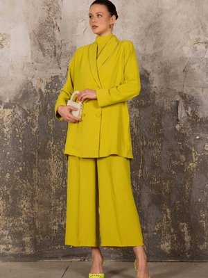 Yağ Yeşili Ceketli Tulum Yağ Yeşili Ceketli Tulum