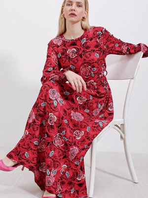 Örme Elbise K. Kırmızı Örme Elbise K. Kırmızı