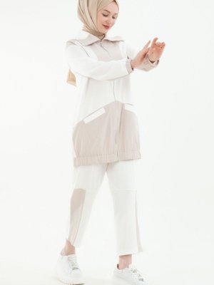 Trend Alt Üst Takım Paraşüt Viscon Karışım Kumaş Yeni Sezon Modaayka