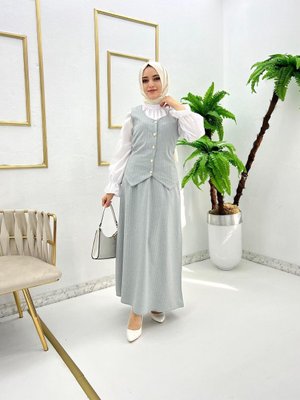 Trend Yelek Etek Takım Trend Yelek Etek Takım