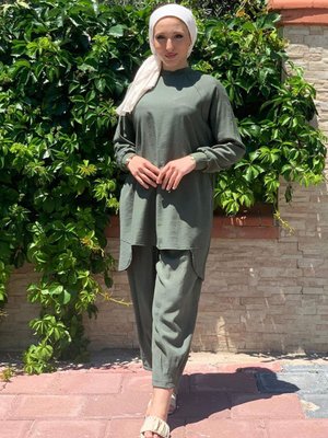 Haki Reglan Kol İkili Takım Haki Reglan Kol İkili Takım