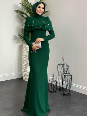 Tasarım Abiye Elbise Zümrüt Tasarım Abiye Elbise Zümrüt