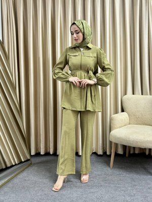 Mint Esila Pantolon Takım Mint Esila Pantolon Takım
