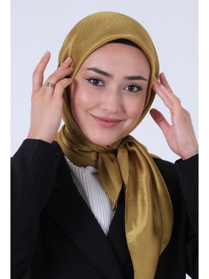 Yağ Yeşili Janjan Eşarp