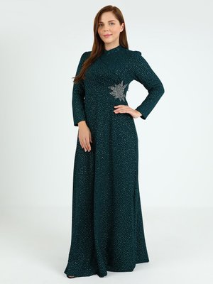 Yeşil Büyük Beden Abiye Elbise Yeşil Büyük Beden Abiye Elbise