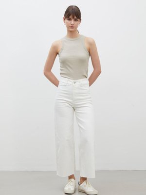 Marıne Fıt Denim Pantolon Beyaz Marıne Fıt Denim Pantolon Beyaz