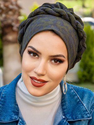 Leopar Hazır Türban