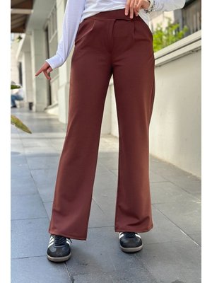 Kante Kahverengi Pantolon