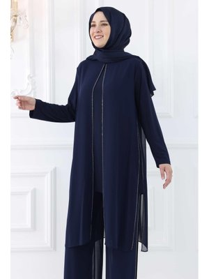 Lacivert Ayça Abiye Lacivert Ayça Abiye