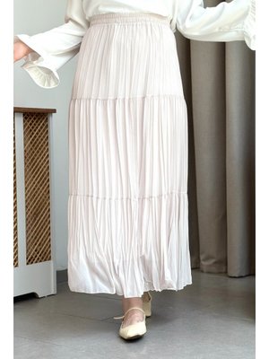 Nefel Ekru Etek Nefel Ekru Etek