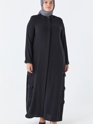 Şerit Aksesuarlı Siyah Giy Çık Şerit Aksesuarlı Siyah Giy Çık