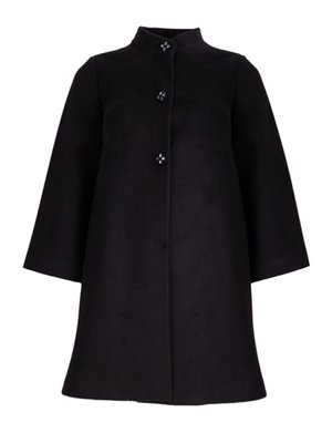 Hakim Yaka İşleme Detaylı Kaşe Kaban Hakim Yaka İşleme Detaylı Kaşe Kaban