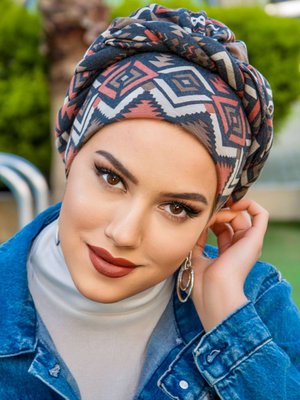 Hazır Türban Vizon Kahve