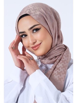 Koyu Bej Eslem Jakar Şal